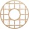 Ekena Millwork O'Neal Wood Fretwork Pierced Ceiling Medallion, Alder, 28"OD x 10 1/8"ID x 3/8"T CMWP28X28X0375ONAL - alternate 1